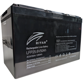 Ritar LFP25.6V50AH G3 - Аккумуляторная батарея с системой подогрева и Bluetooth фото