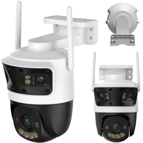 Imou Cruiser Triple (IPC-S7UP-11M0WED) – Уличная IP-камера (11Мп, Wi-Fi 6, 3 объектива, Сирена) фото