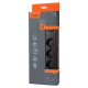 VIDEX ONCORD з/з 4п 3м (3x1.5мм) Black - Сетевой удлинитель с кнопкой