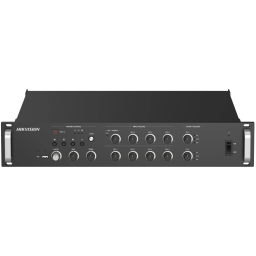 Hikvision DS-QAZ1A500G1-VB2 – Сетевой усилитель (500 Вт, 2 зоны, 70V/100V, Bluetooth, USB)