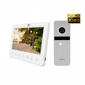 Комплект відеодомофона NeoLight KAPPA HD Kit Silver