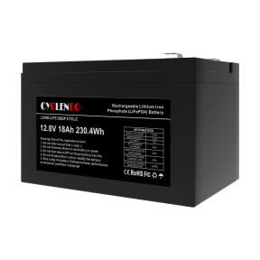 Аккумуляторная батарея литий-железо-фосфатная 12.8В 18Аг Cyclen 12.8V 18AH LiFePo4 - фото №4 Аккумуляторная батарея литий-железо-фосфатная 12.8В 18Аг Cyclen 12.8V 18AH LiFePo4 фото