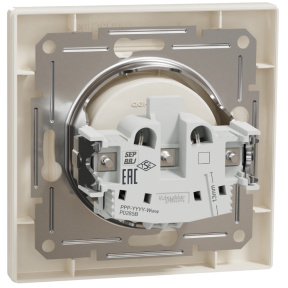 Schneider Electric Asfora EPH3000123 - Розетка без заземления фото