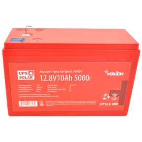 Merlion LiFePO4 12.8V 10Ah – Аккумуляторная батарея (12.8В, BMS 10A, до 5000 циклов) купить