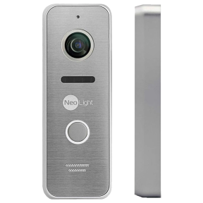 Neolight ALPHA Hybrid Black + PRIME FHD Silver – Комплект видеодомофона (8" IPS, Wi-Fi, Full HD, AHD, Уголок) фото