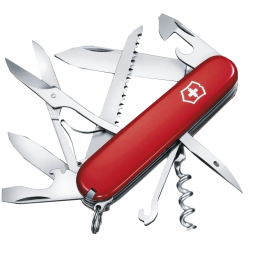 Нож красный Victorinox Swiss Army Huntsman 1.3713