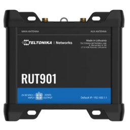 Промышленный 4G Wi-Fi маршрутизатор Teltonika RUT901 (LTE Cat 4, 2xSIM, RutOS)