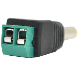 Роз'єм DC-M (D 5,5x2,1мм) з клемами під кабель зображення