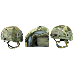 Чехол для шлема комбинированный (ткань+сетка) мультикам, размер L TOR