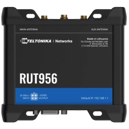 Teltonika RUT956 - Промышленный сотовый маршрутизатор с 4G LTE, Wi-Fi, RS-232, RS-485