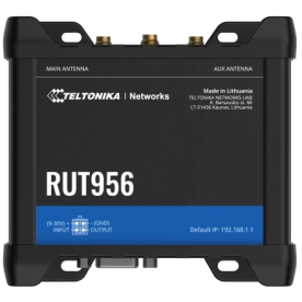 Teltonika RUT956 - Промышленный сотовый маршрутизатор с 4G LTE, Wi-Fi, RS-232, RS-485