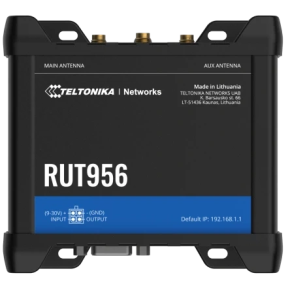 Teltonika RUT956 - Промышленный сотовый маршрутизатор с 4G LTE, Wi-Fi, RS-232, RS-485 купить