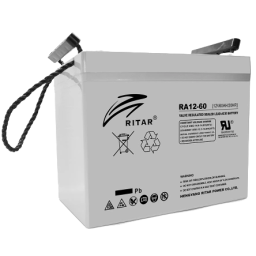 RITAR RA12-60 - Свинцово-кислотная аккумуляторная батарея 60A·г 12В