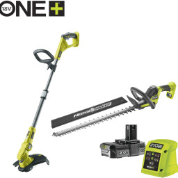 Комбінований садовий комплект RYOBI RY18LT18HTA-120 18V ONE+