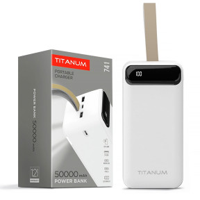 TITANUM 741 White 50000mAh (TPB-741-W) - Повербанк фото
