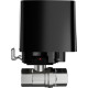 Ajax Hub2 (2G) Черный + WaterStop 1" (DN25) Черный - Комплект перекрытия воды