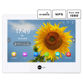 Комплект відеодомофону Neolight ALPHA Hybrid + SOLO FHD Graphite - фото №10 Комплект відеодомофону Neolight ALPHA Hybrid + SOLO FHD Graphite купити