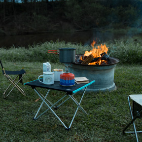 Cтіл розкладний Naturehike NH19Z008-Z, алюміній, Розмір L, чорний купити