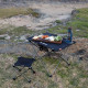 Cтол раскладной Naturehike NH20JJ020,1680D Oxford/алюминий, Размер L, бежевый