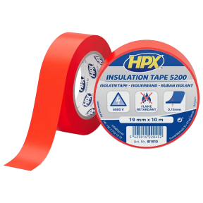 Лента ПВХ изоляционная HPX IR1910 HPX5200 19мм х 10м купить