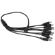 Делитель питания DC-F => 8xDC-M (D 5,5x2,5/1мм) 40см