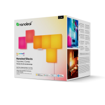 Умные световые панели Nanoleaf Blocks Squares Smarter Kit с поддержкой HomeKit и Matter — 6 шт.