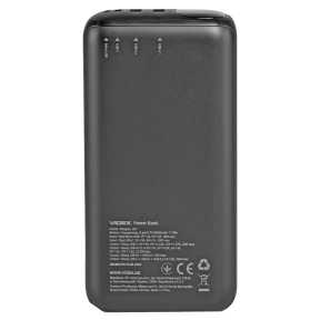 VIDEX VPB-297 22.5W Black - Повербанк 30000mAh Ціна