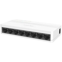 Hikvision DS-3E0108D-E – Настольный коммутатор (8 портов 10/100M, Plug and Play, ABS)