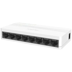 Hikvision DS-3E0108D-E – Настольный коммутатор (8 портов 10/100M, Plug and Play, ABS)