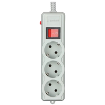 Gembird SPG3-G-15G-PRO - Мережевий фільтр 4.5 м кабель 3 розетки