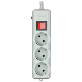 Gembird SPG3-G-15G-PRO - Сетевой фильтр 4.5 м кабель 3 розетки