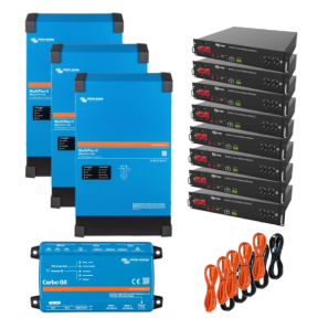 Victron Energy MultiPlus-II + Dyness - Система бесперебойного питания 3 фазы 12кВт 24кВт·ч купить