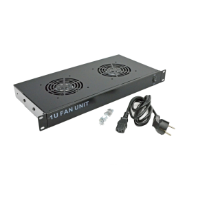 Вентиляторный модуль 19'', 1U, два вентилятора фото