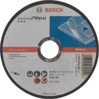 Отрезной круг по металлу Bosch Standard for Metal 125x1.6x22.23