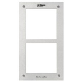 Dahua DHI-VTOF002 – Декоративна рамка (2 модулі, VTO2000A-X, Нержавіюча сталь)