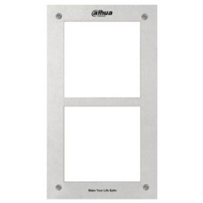 Dahua DHI-VTOF002 – Декоративна рамка (2 модулі, VTO2000A-X, Нержавіюча сталь) купити