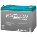 EXELON 100-12 GE – Акумуляторна батарея (GEL, 12В, 100 А·год, 30.6 кг)