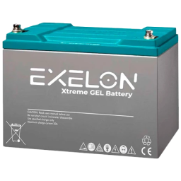 EXELON 100-12 GE – Акумуляторна батарея (GEL, 12В, 100 А·год, 30.6 кг)