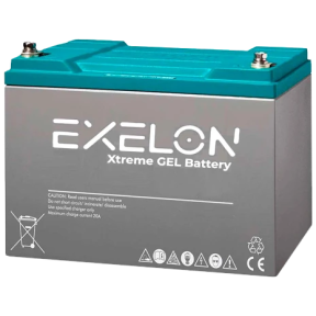 EXELON 100-12 GE – Акумуляторна батарея (GEL, 12В, 100 А·год, 30.6 кг) купити
