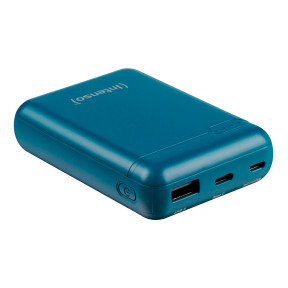 Повербанк Intenso XS10000 10000mAh microUSB, USB-A, USB Type-C, Petrol (7313537) зображення