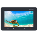 Slinex SM-07M Dark Grey – Видеодомофон (7" TFT, 2 панели + 2 камеры, MicroSD)