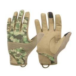 Рукавички тактичні Helikon-Tex Range Tactical Gloves - PenCott WildWood / Coyote A, розмір L