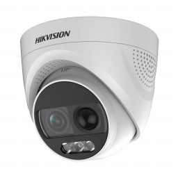2МП купольна TurboHD відеокамера Hikvision DS-2CE72DFT-PIRXOF (3.6 мм)
