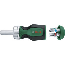 Bosch Stubby (1600A027PK) - Викрутка з храповиком + 6 біт