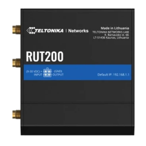 Промышленный сотовый 4G Wi-Fi маршрутизатор Teltonika RUT200 (LTE Cat 4, Wi-Fi, RutOS) фото