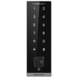 Hikvision DS-K1105EMKB-QR – Зчитувач СКУД (EM/M1, QR, PIN, Bluetooth, RS-485, OSDP, Wiegand)