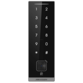Hikvision DS-K1105EMKB-QR – Зчитувач СКУД (EM/M1, QR, PIN, Bluetooth, RS-485, OSDP, Wiegand)