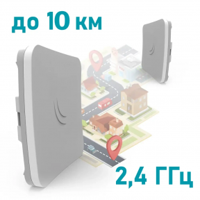 MikroTik SXTsq Lite2 (RBSXTsq2nD) - 2.4 ГГц Wi-Fi точка доступу з посиленою антеною - фото №1 MikroTik SXTsq Lite2 (RBSXTsq2nD) - 2.4 ГГц Wi-Fi точка доступу з посиленою антеною купити