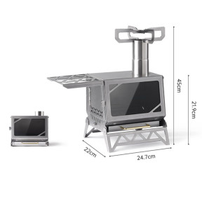 Naturehike CNK2300CW020 - Кемпінгова піч твердопаливна Ціна