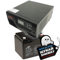 Комплект ИБП + АКБ MUST EP20-R600W + R-LFP12.8V50AH